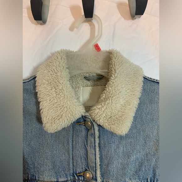 Wilfred Free Denim Sherpa Jacket - Picture 5 of 13